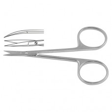 Very Delicate Operating Scissor Curved Stainless Steel, 9 cm - 3 1/2"